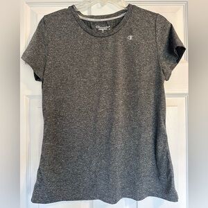 Champion Women's Charcoal Heather Short Sleeve Performance Tee